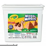 Crayola 232412 Model Magic Modeling Compound Assorted Natural Colors 2 lbs.  B008BV6GTY